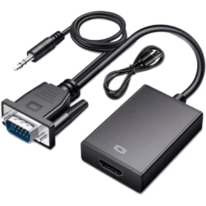 HDMI Cable to VGA + AUDIO Port Converter